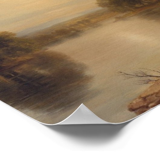 夏の午後(1865) - Asher Brown Durand ポスター (角)