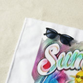 夏の反射 ビーチタオル (インサイチュ)