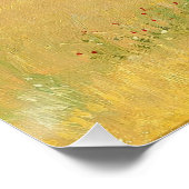 夏の収穫風景を川で抜ける ポスター (コーナー)