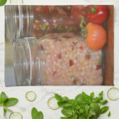 夏の収穫 キッチンタオル (折り畳み)