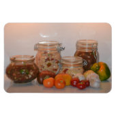 夏の収穫 マグネット (横)