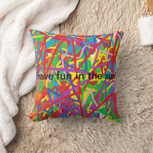 夏の喜び クッション (ブランケット)