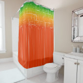 夏の喜び シャワーカーテン (インサイチュ)