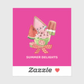 夏の喜び シール (シート)