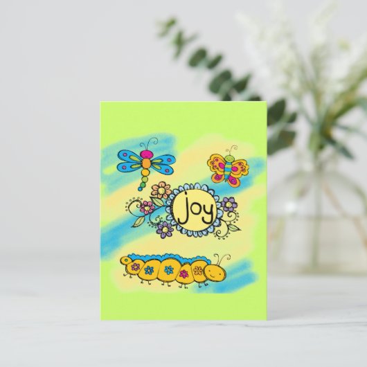 夏の喜び ポストカード (スタンド正面)