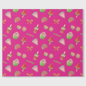 夏の喜び ラッピングペーパー (フラット)