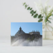 夏の噴水 - ドイツ、ミュンヘン ポストカード (スタンド正面)