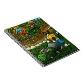 夏の園芸猫 ノートブック (右側)