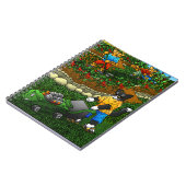 夏の園芸猫 ノートブック (左側)