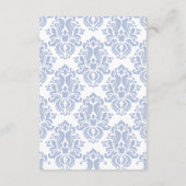 夏の地中海をイメージしたレモン ウェディングの詳細 エンクロージャーカード (裏面)