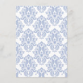 夏の地中海をイメージしたレモン ウェディングの詳細 エンクロージャーカード (裏面)