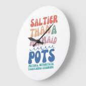 夏の壁時計 ラージ壁時計 (傾斜)