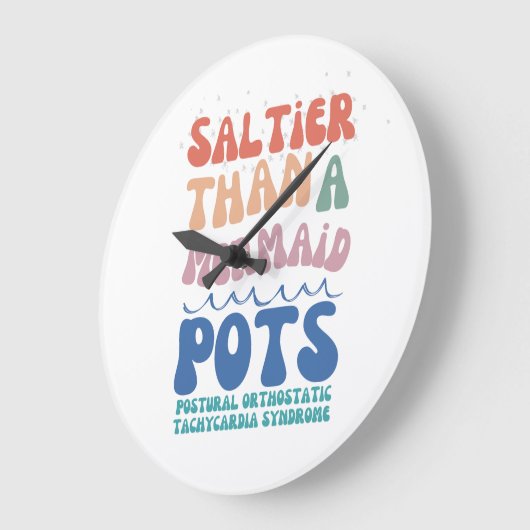 夏の壁時計 ラージ壁時計 (傾斜)