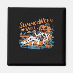 夏の夏の間の不気味雰囲気、ハロウィーンの贈り物 マグネット