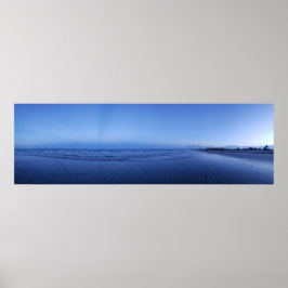 夏の夕べでケープカナベラル，フロリダ ポスター