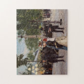 夏の夕べインTivoli | ポール・フィッシャー ジグソーパズル (縦)