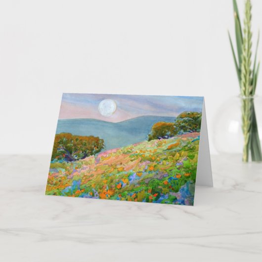 夏の夕べ カード (正面)