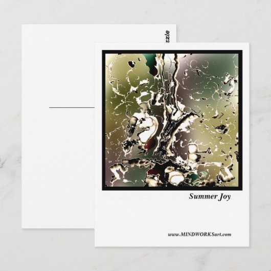 夏の夕べ ポストカード (正面/裏面)