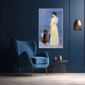 夏の夕べat Skagen, P.S.Kroyer, Art ポスター