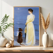 夏の夕べat Skagen, P.S.Kroyer, Art ポスター