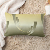 夏の夕日の色 ランバークッション (ブランケット)