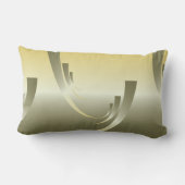 夏の夕日の色 ランバークッション (裏面)