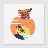 夏の夕日 (正面)