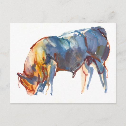 夏の夕日2010 ポストカード (正面)