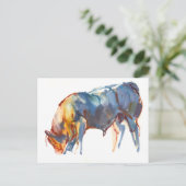 夏の夕日2010 ポストカード (スタンド正面)