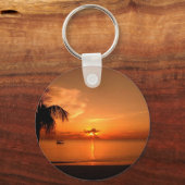 夏の夕日 キーホルダー (正面)