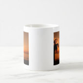 夏の夕日 コーヒーマグカップ (中央)