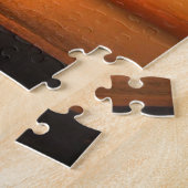 夏の夕日 ジグソーパズル (側面)