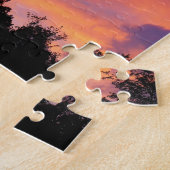 夏の夕日 ジグソーパズル (側面)