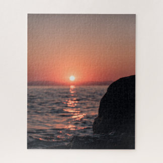 夏の夕日 ジグソーパズル