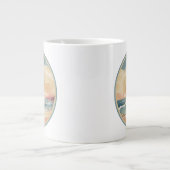 夏の夕日 ジャンボコーヒーマグカップ (正面)