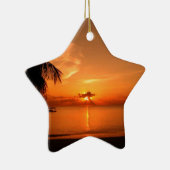 夏の夕日 セラミックオーナメント (右)