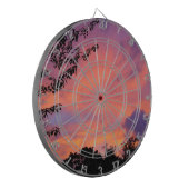 夏の夕日 ダーツボード (正面左)