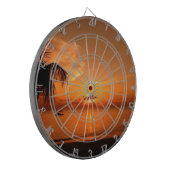 夏の夕日 ダーツボード (正面左)