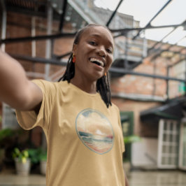 夏の夕日 トライブレンドTシャツ