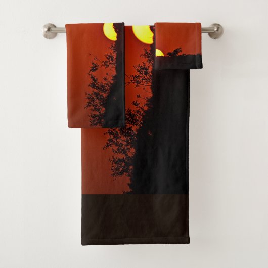 夏の夕日 バスタオルセット (インサイチュ)