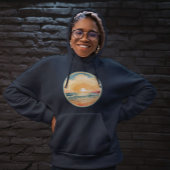 夏の夕日 パーカ