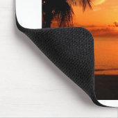 夏の夕日 マウスパッド (コーナー)