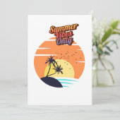 夏の夕日 招待状 (スタンド正面)