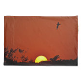 夏の夕日 枕カバー (裏面)