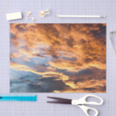 夏の夕暮れと雲 薄葉紙 (クラフト)