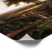 夏の夕暮れ ポスター (角)