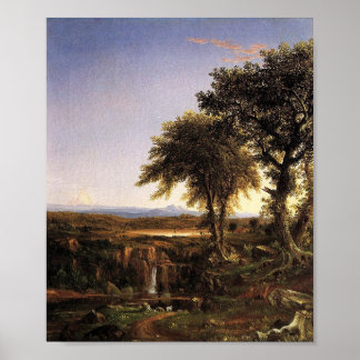 夏の夕暮れ ポスター