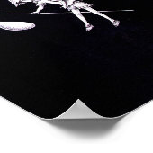 夏の夜の収穫。 ポスター (角)