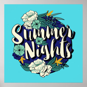 夏の夜ポスター ポスター