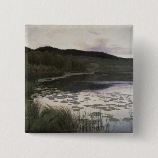 夏の夜1886年 缶バッジ (正面)